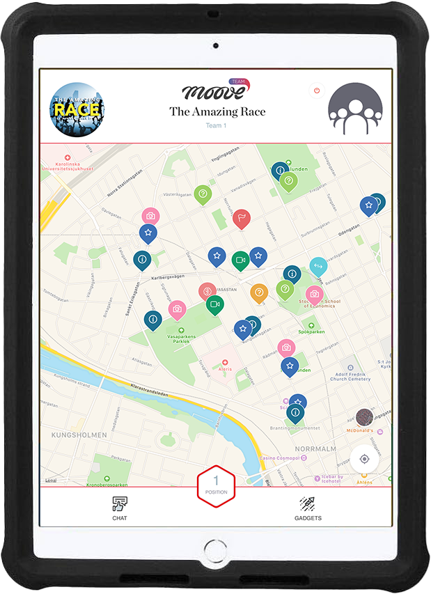 amazing race stockholm